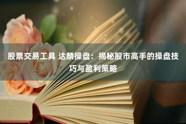股票交易工具 达麟操盘:揭秘股市高手的操盘技巧与盈利策略